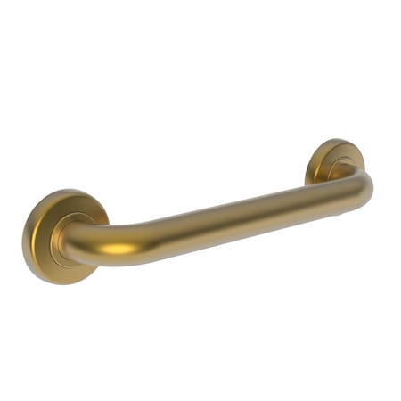 Newport Brass Contemporary 12" Grab Bar in Satin Bronze, Pvd, 15" L, Solid Brass, Satin Bronze (PVD) 990-3912/10
